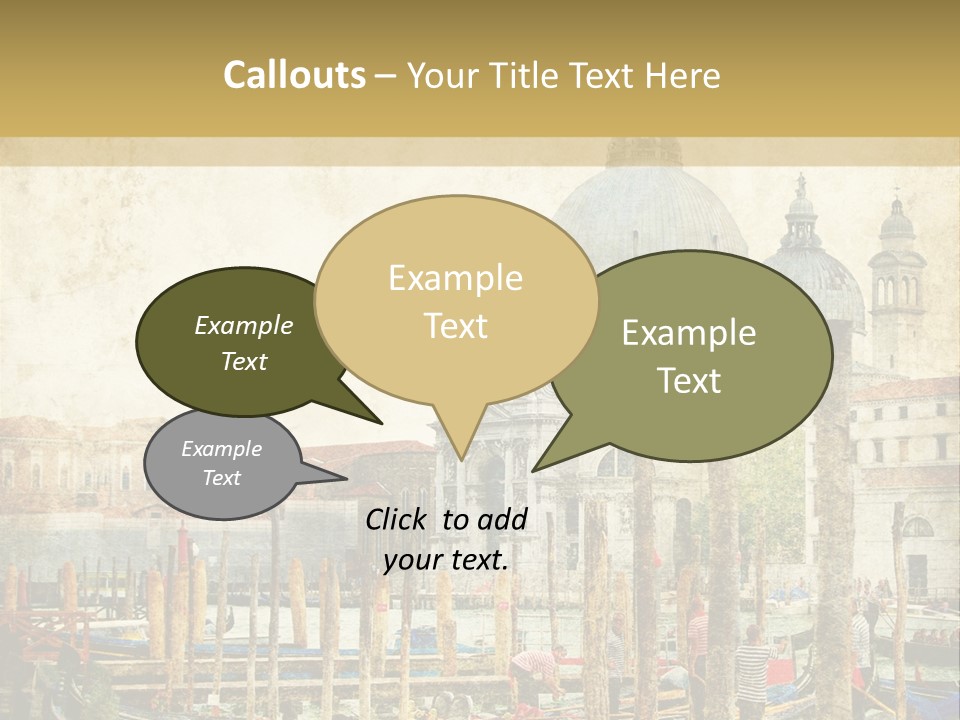 Italy Tourism Dome PowerPoint Template