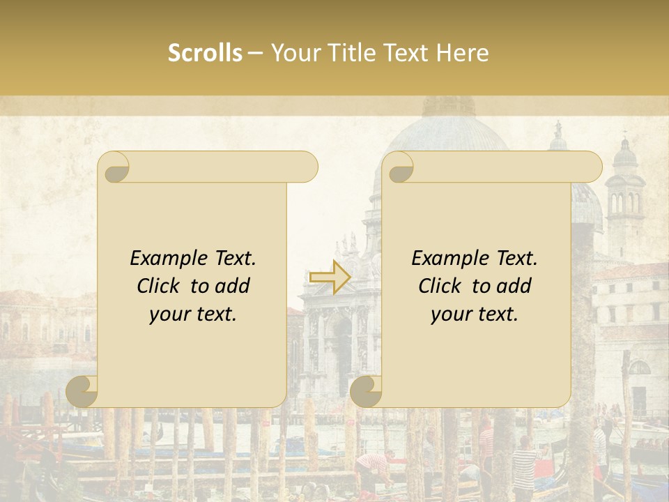 Italy Tourism Dome PowerPoint Template