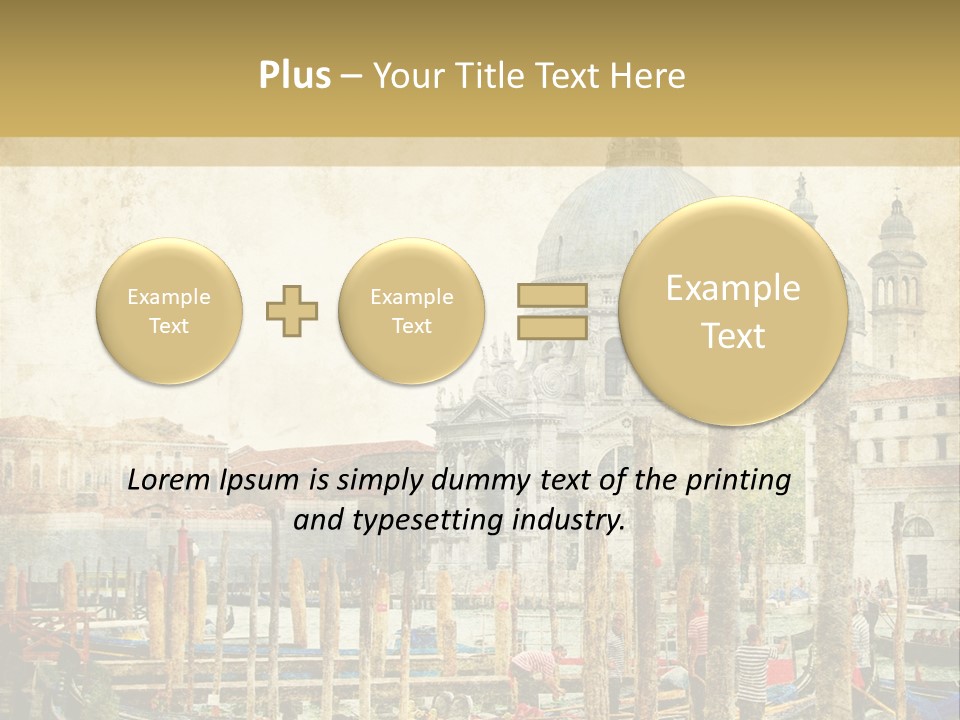 Italy Tourism Dome PowerPoint Template