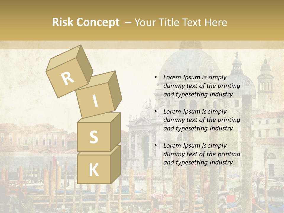 Italy Tourism Dome PowerPoint Template