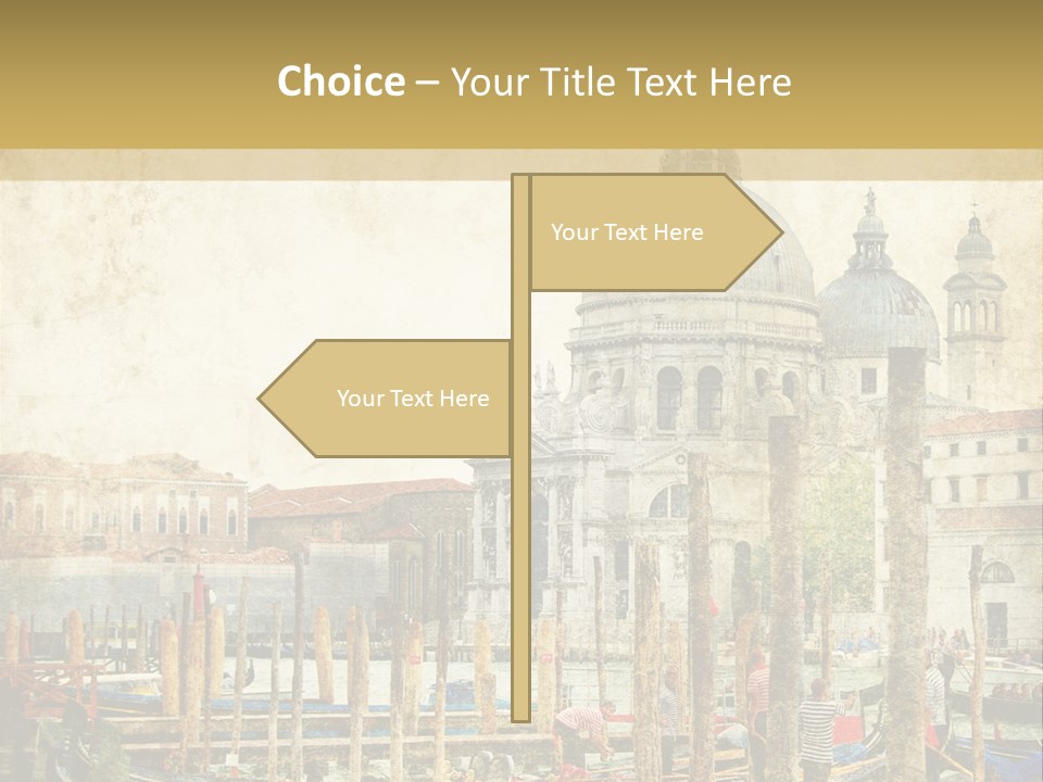 Italy Tourism Dome PowerPoint Template