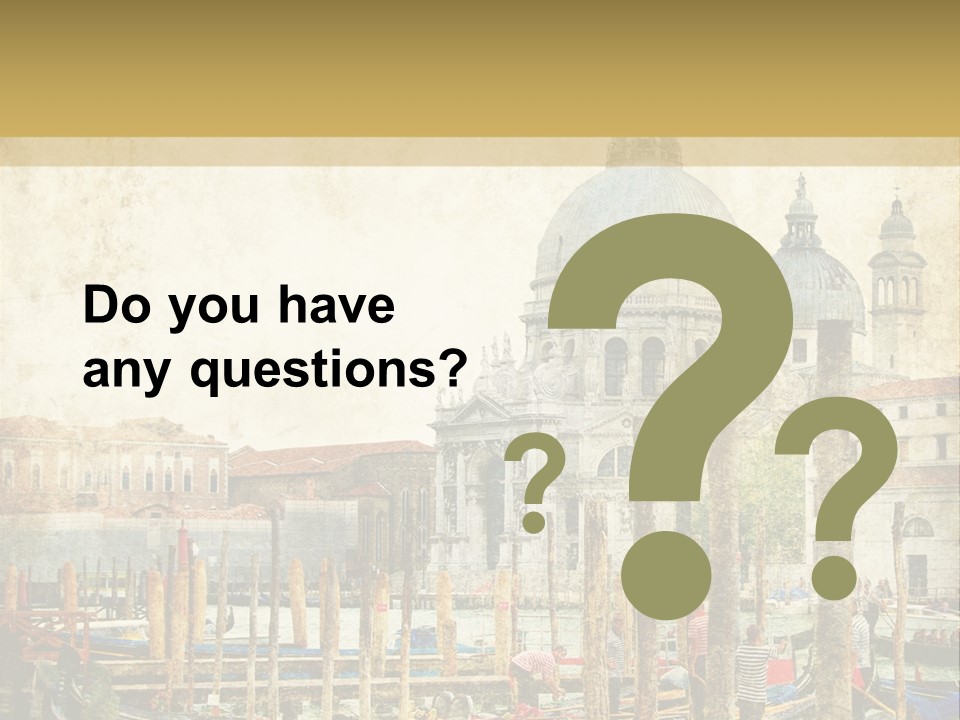 Italy Tourism Dome PowerPoint Template