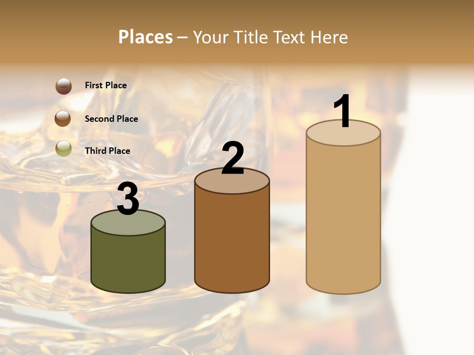 Relax Malt Ice PowerPoint Template