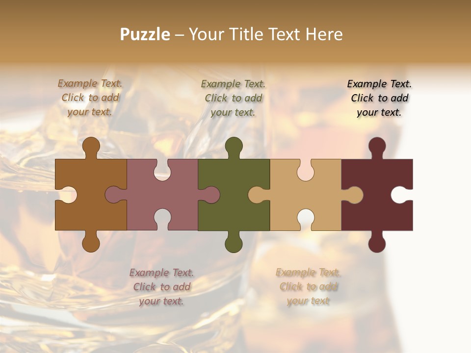 Relax Malt Ice PowerPoint Template