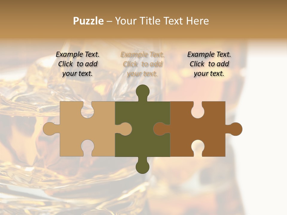 Relax Malt Ice PowerPoint Template