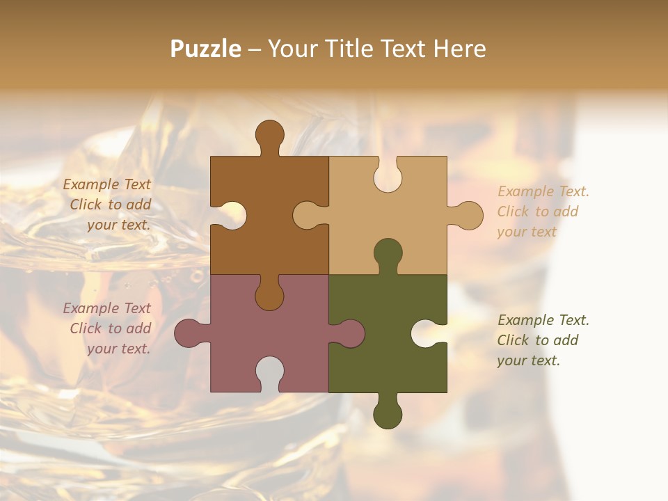 Relax Malt Ice PowerPoint Template