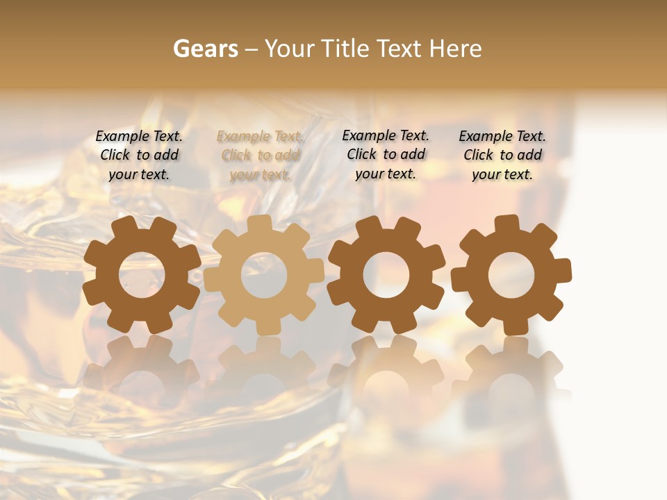 Relax Malt Ice PowerPoint Template