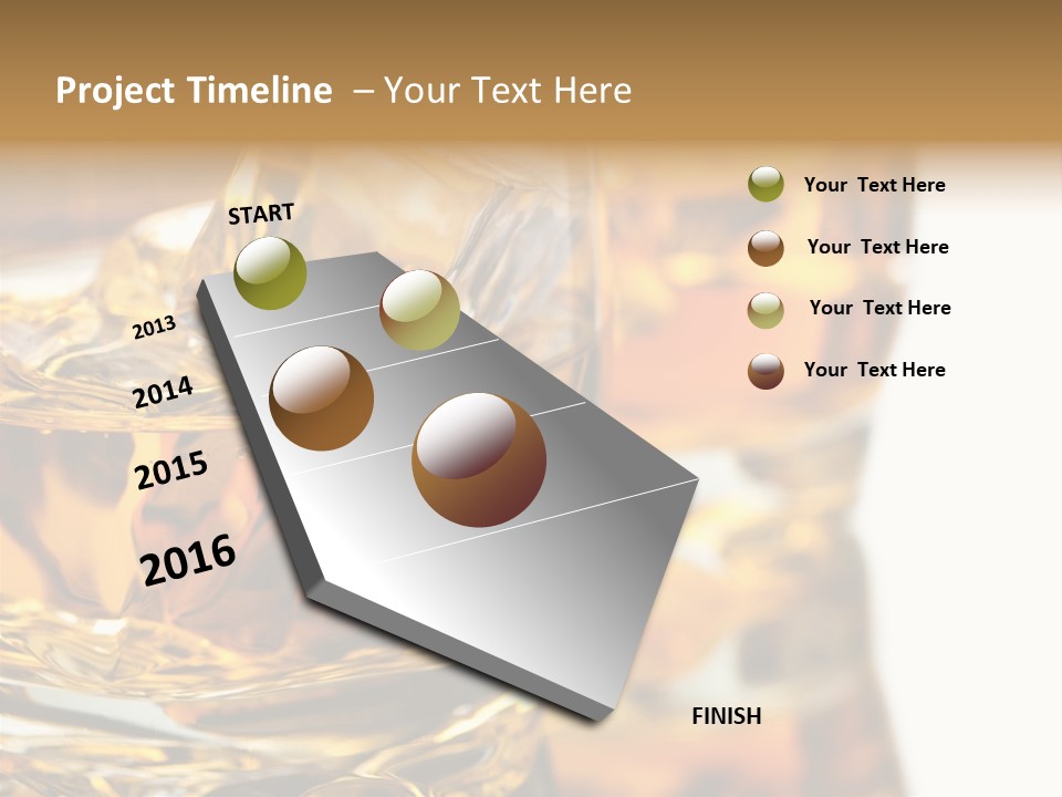 Relax Malt Ice PowerPoint Template