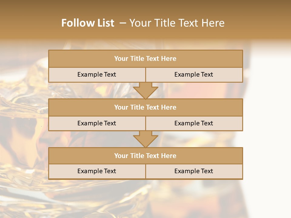 Relax Malt Ice PowerPoint Template