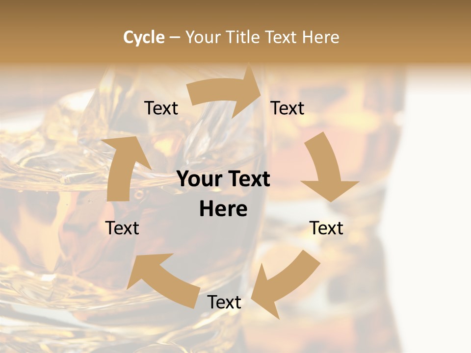 Relax Malt Ice PowerPoint Template