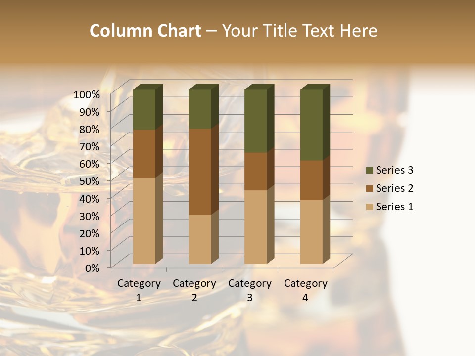 Relax Malt Ice PowerPoint Template