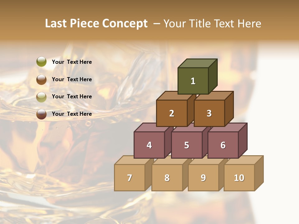 Relax Malt Ice PowerPoint Template