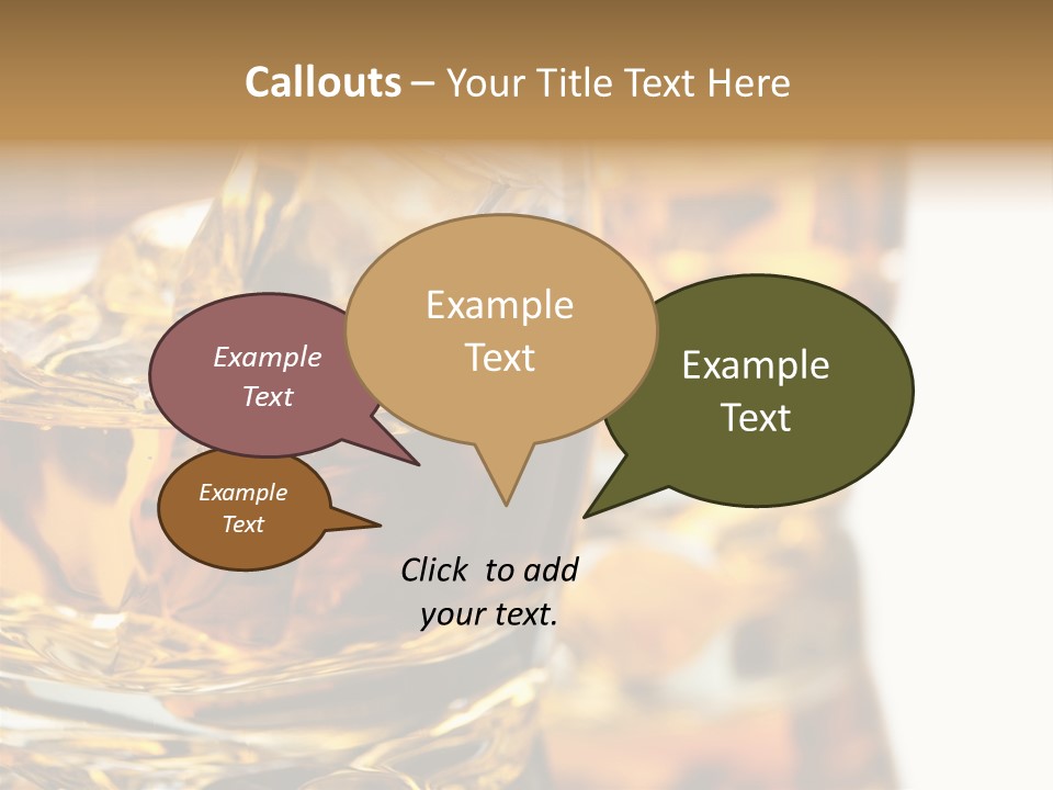 Relax Malt Ice PowerPoint Template