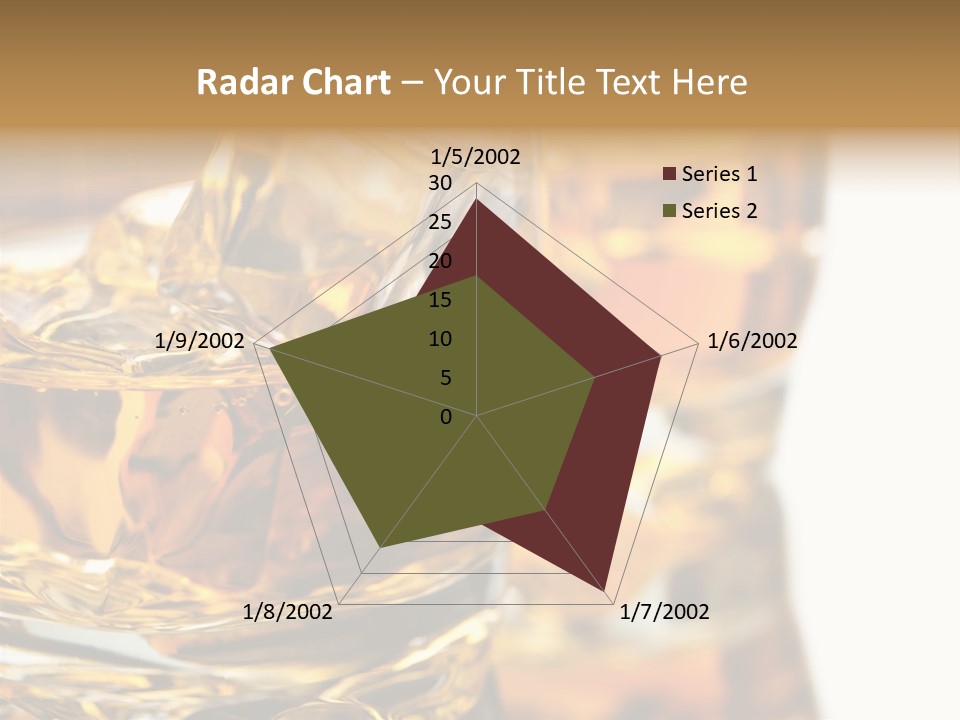 Relax Malt Ice PowerPoint Template