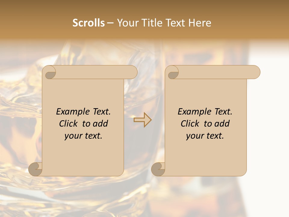 Relax Malt Ice PowerPoint Template