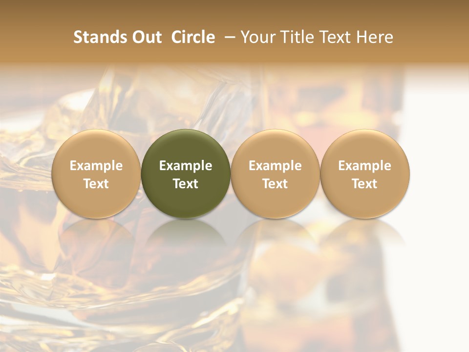 Relax Malt Ice PowerPoint Template