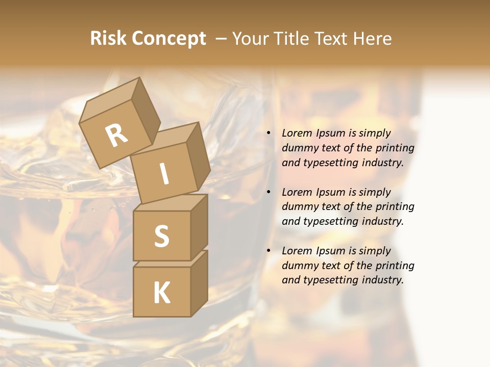 Relax Malt Ice PowerPoint Template