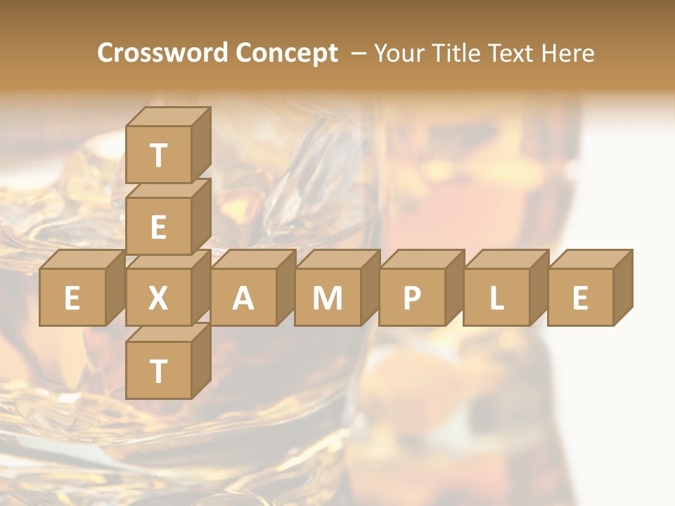 Relax Malt Ice PowerPoint Template