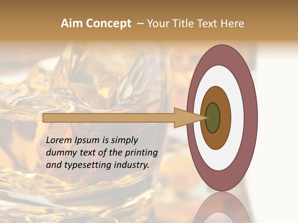 Relax Malt Ice PowerPoint Template