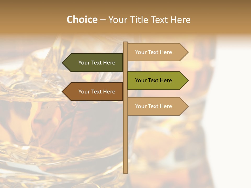 Relax Malt Ice PowerPoint Template