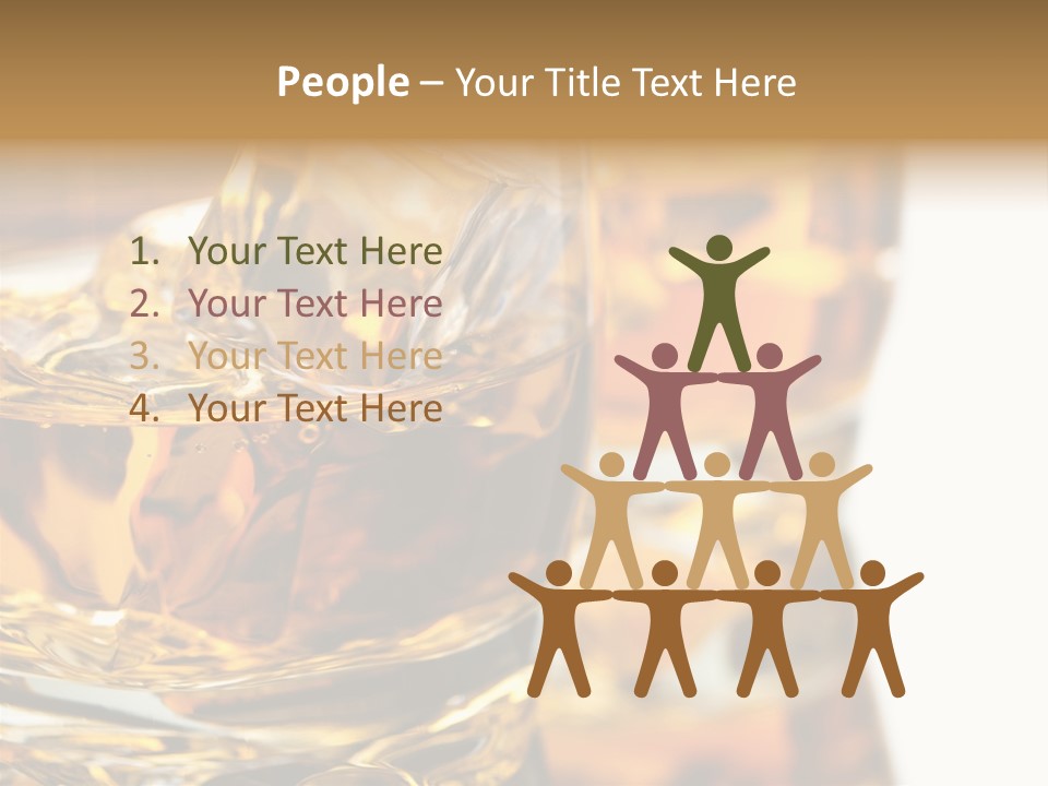 Relax Malt Ice PowerPoint Template