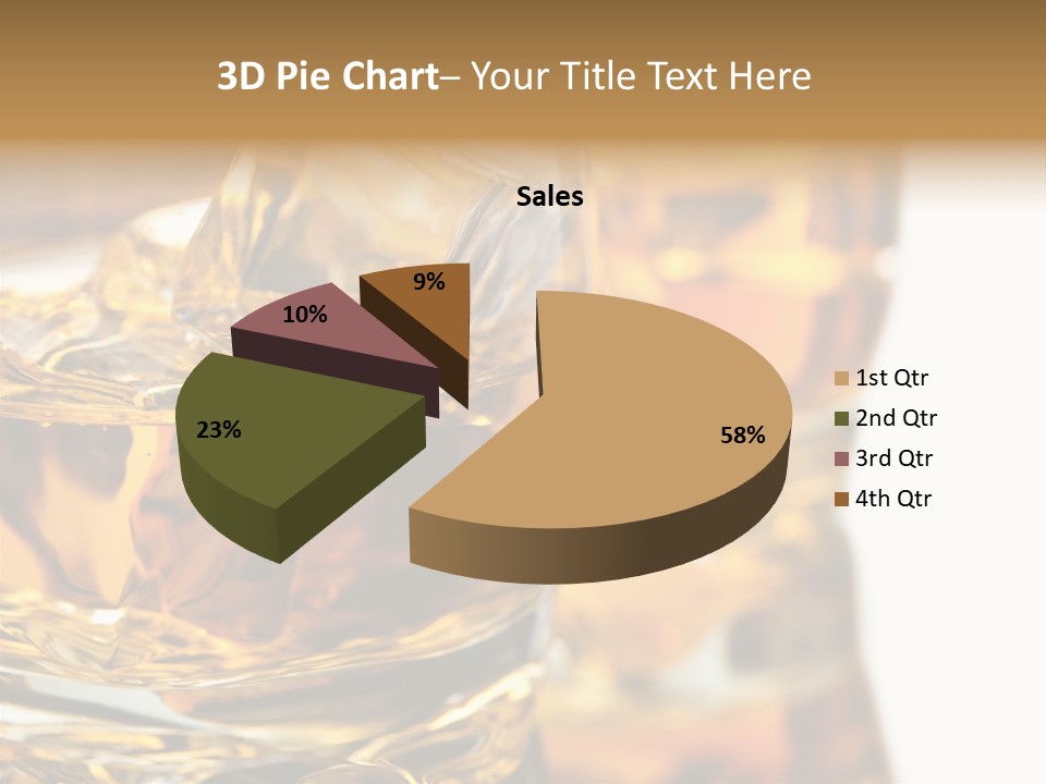 Relax Malt Ice PowerPoint Template