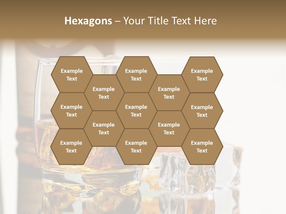 Liquid Ice Whisky PowerPoint Template