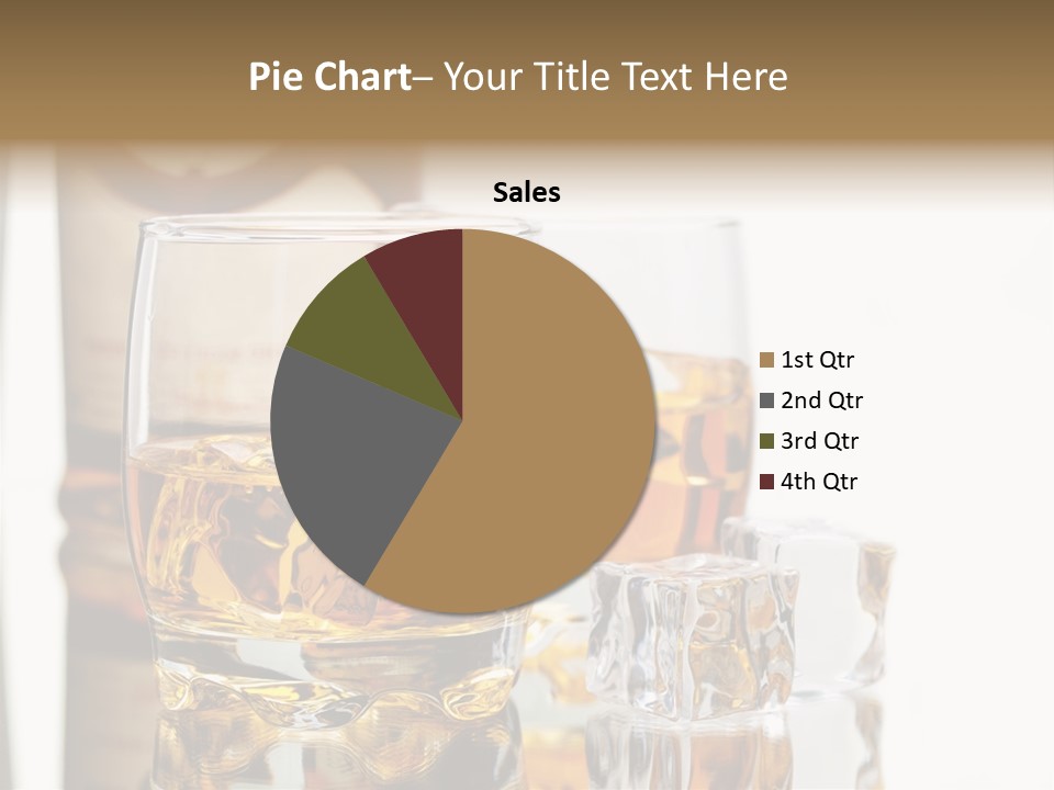 Liquid Ice Whisky PowerPoint Template