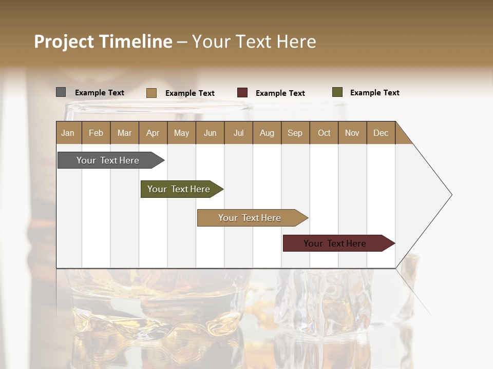 Liquid Ice Whisky PowerPoint Template