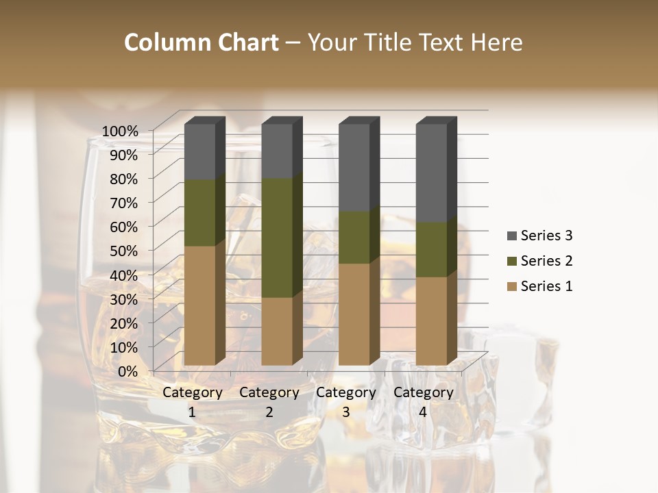 Liquid Ice Whisky PowerPoint Template