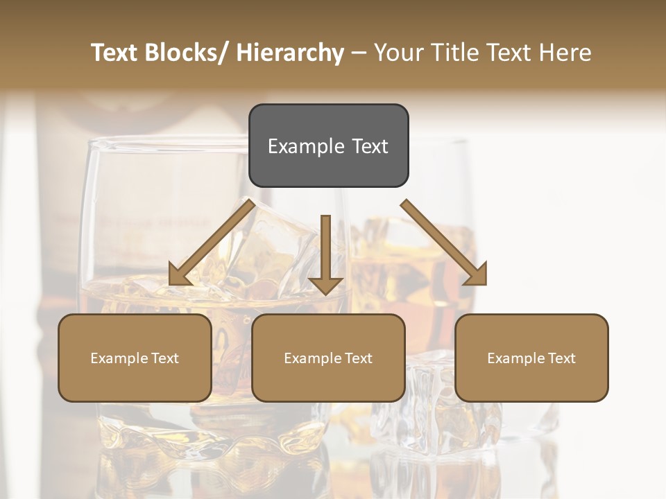 Liquid Ice Whisky PowerPoint Template