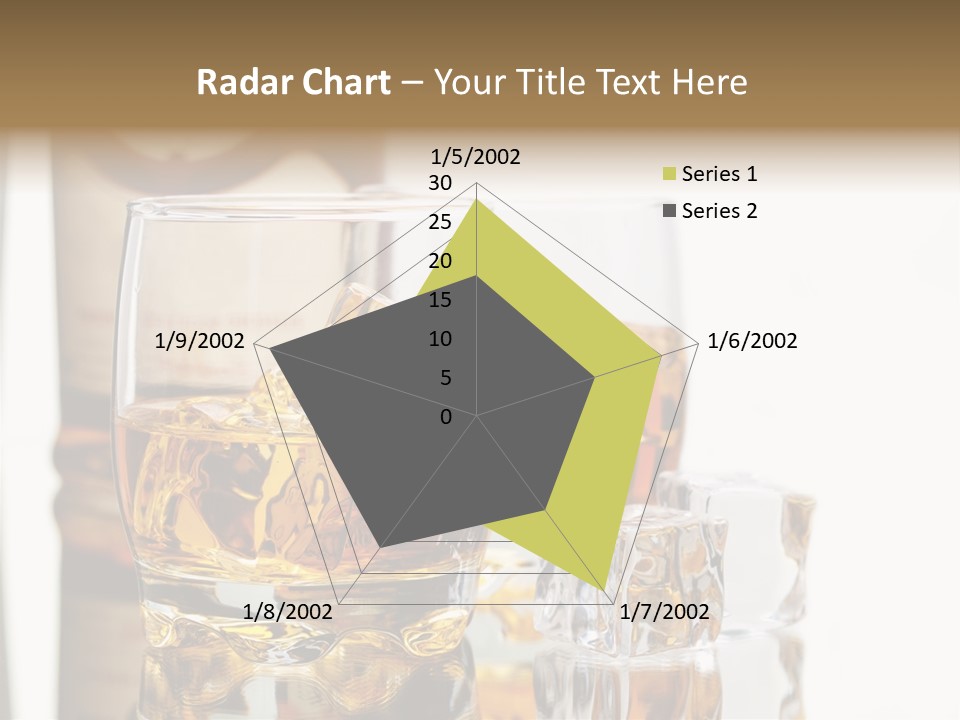 Liquid Ice Whisky PowerPoint Template