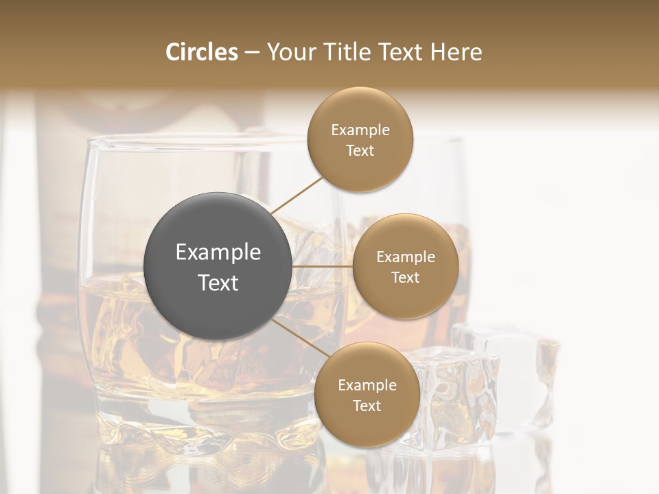 Liquid Ice Whisky PowerPoint Template