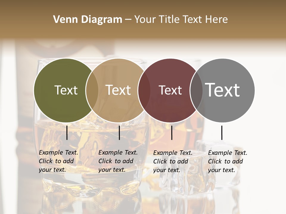 Liquid Ice Whisky PowerPoint Template