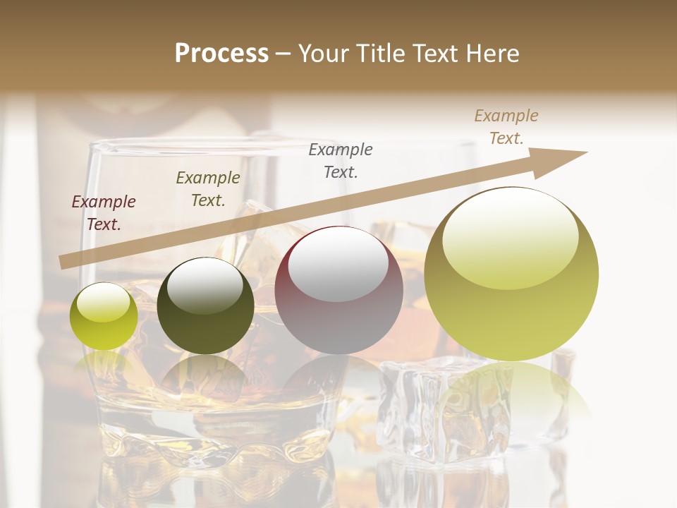 Liquid Ice Whisky PowerPoint Template