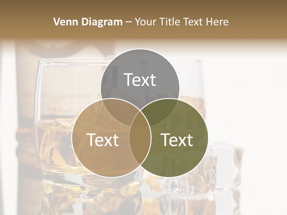 Liquid Ice Whisky PowerPoint Template
