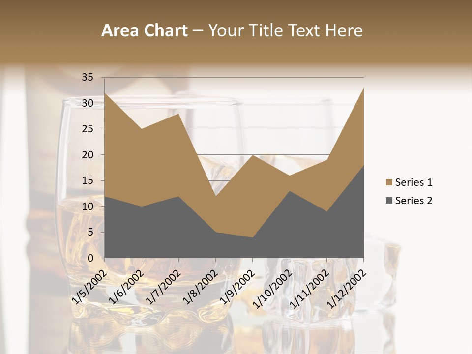 Liquid Ice Whisky PowerPoint Template