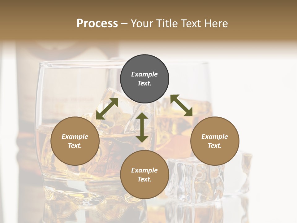 Liquid Ice Whisky PowerPoint Template