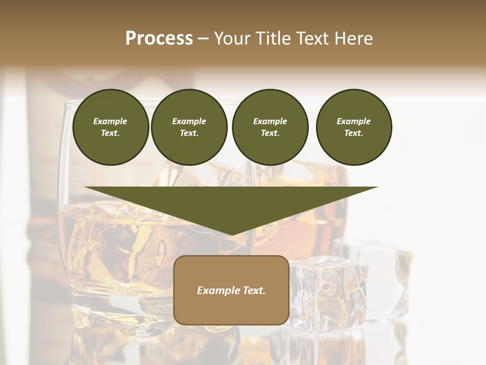 Liquid Ice Whisky PowerPoint Template