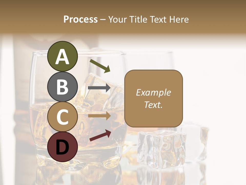 Liquid Ice Whisky PowerPoint Template