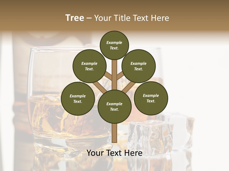 Liquid Ice Whisky PowerPoint Template