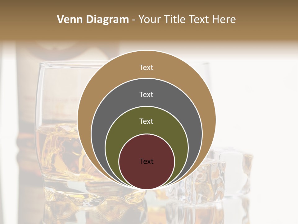 Liquid Ice Whisky PowerPoint Template