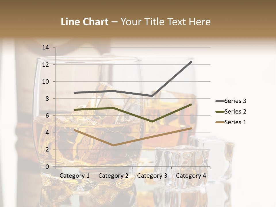Liquid Ice Whisky PowerPoint Template