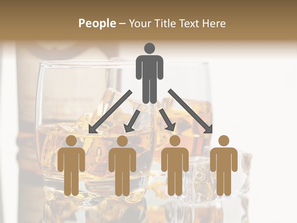 Liquid Ice Whisky PowerPoint Template