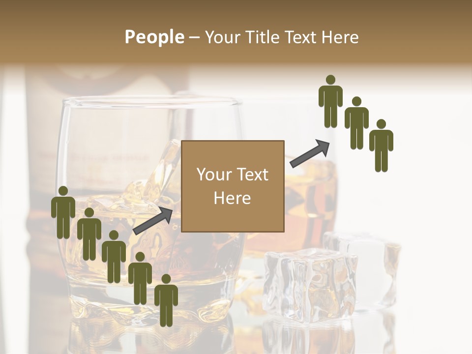 Liquid Ice Whisky PowerPoint Template