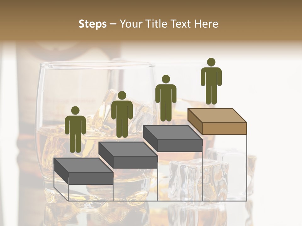 Liquid Ice Whisky PowerPoint Template