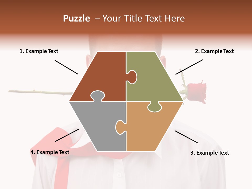 Young Casual Mouth PowerPoint Template
