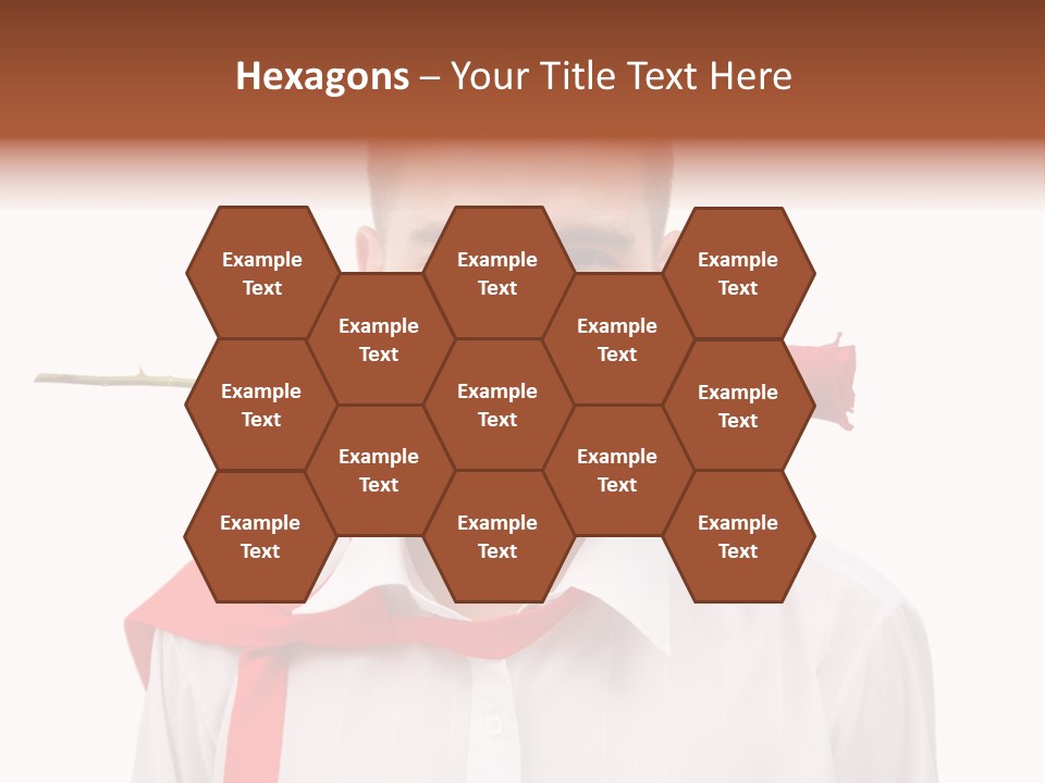 Young Casual Mouth PowerPoint Template