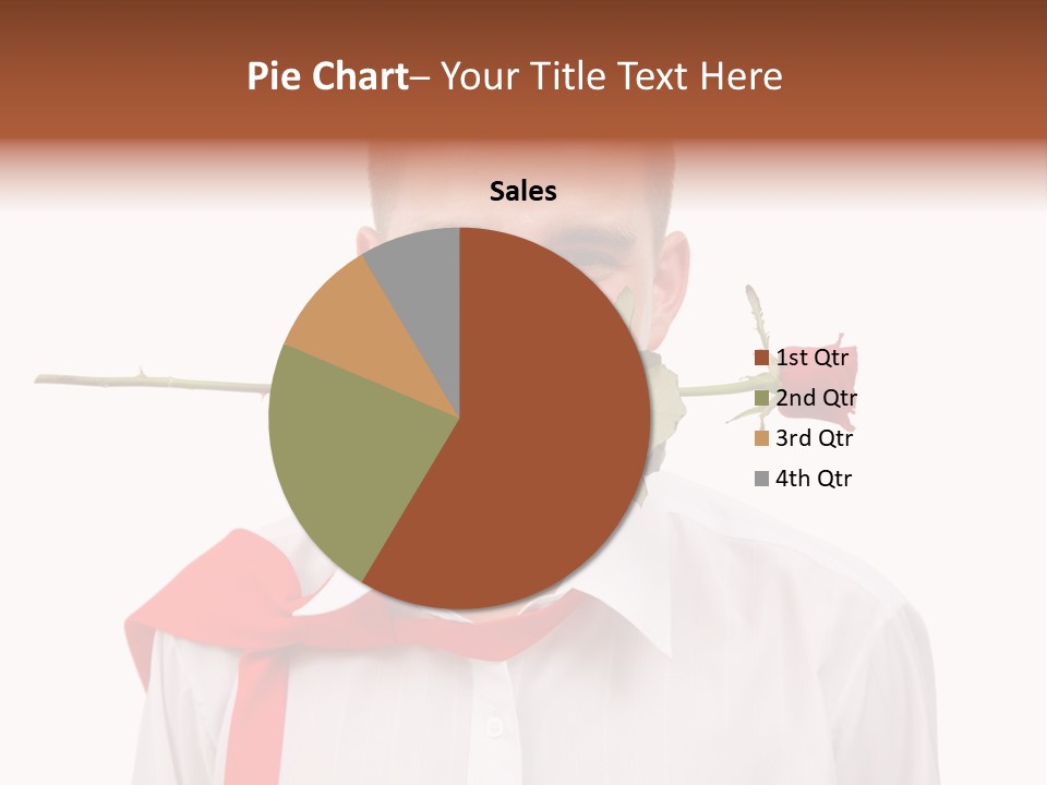 Young Casual Mouth PowerPoint Template