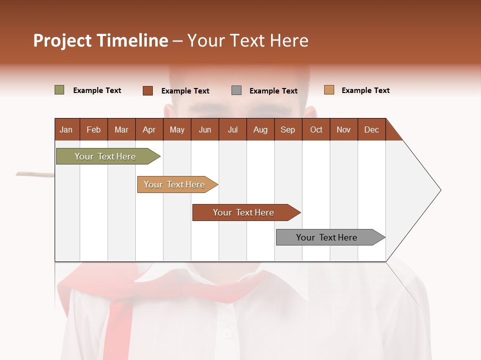 Young Casual Mouth PowerPoint Template